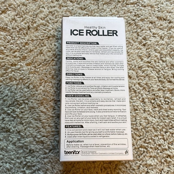 Teenitor healthy skin ice roller NWT - Picture 3 of 5